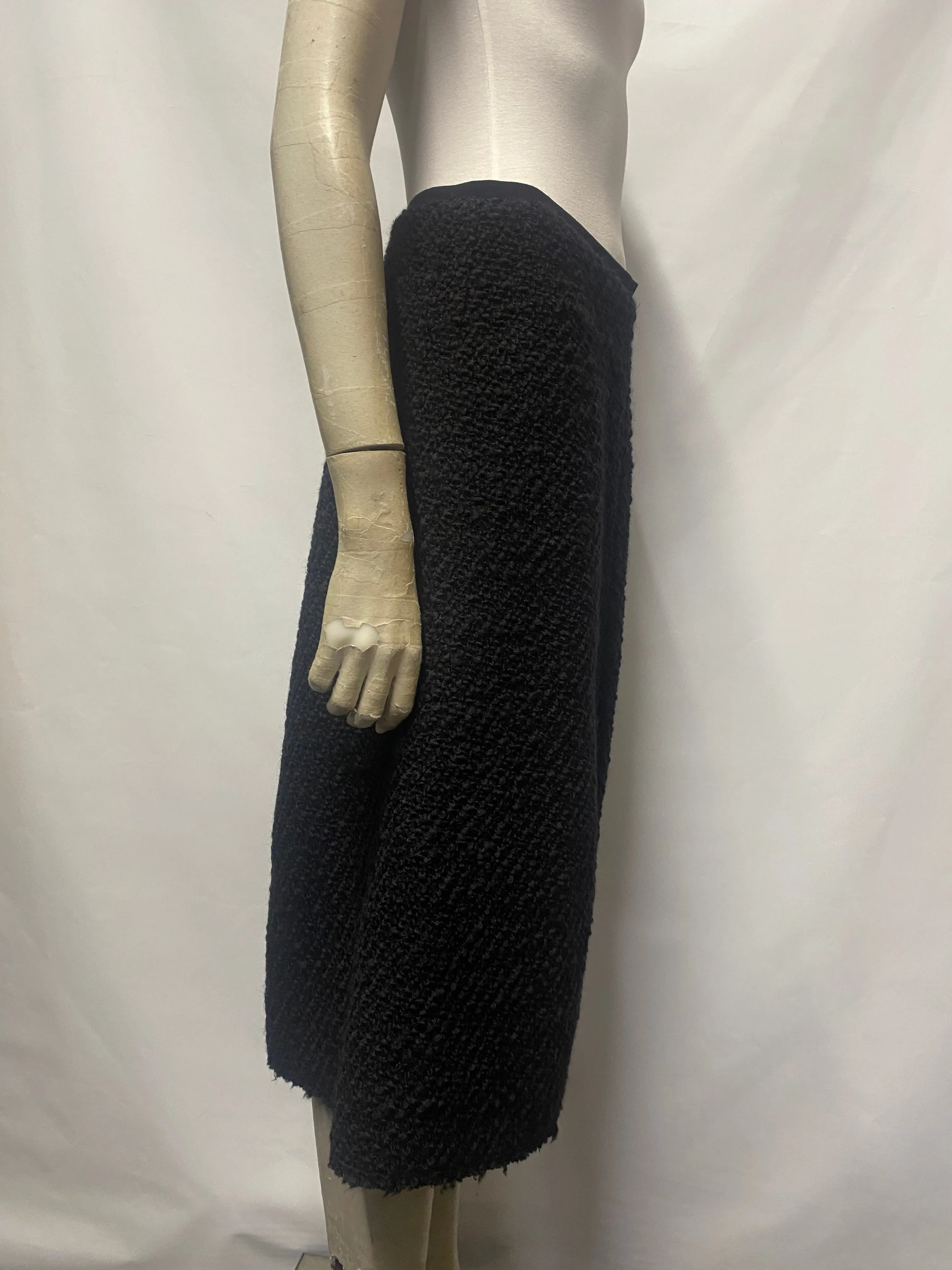 Isabel Marant Black Tweedy Pull On Skirt IT 40/UK 8 BNWT